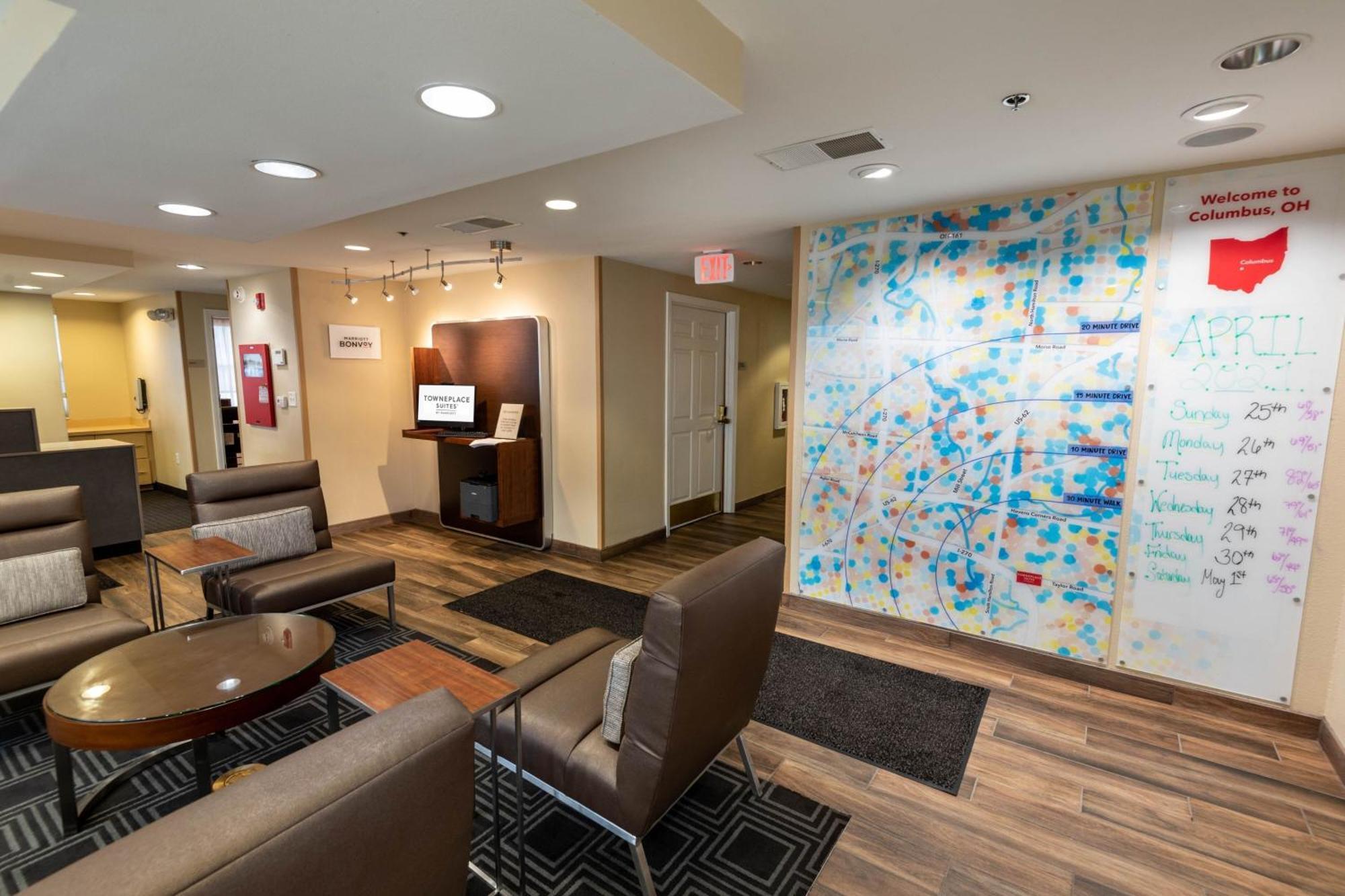 Towneplace Suites Columbus Airport Гаханна Экстерьер фото